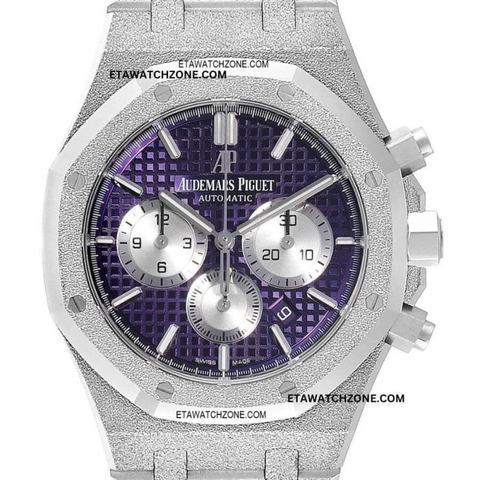 audemars-piguet-royal-oak-chronograph-purple-dial-watch