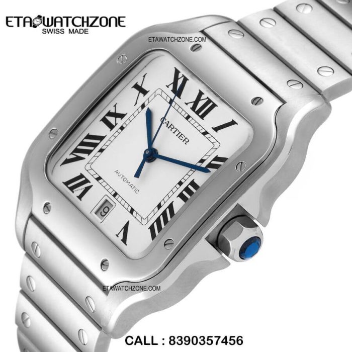 cartier-white-dail-full-solid-stainless-steel-ETA-watch