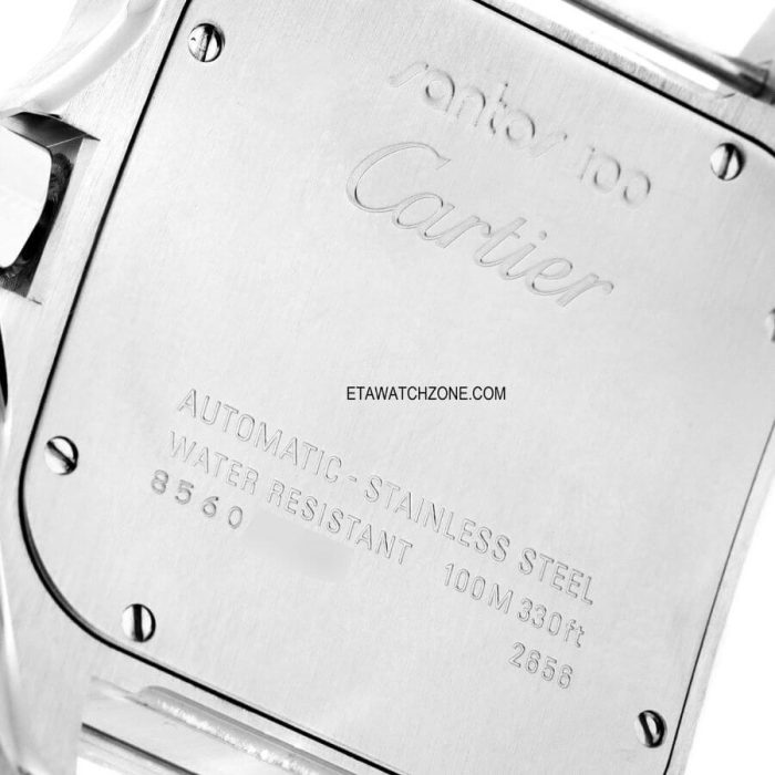 cartier-white-dial-black-leather-strap-ETA-watch