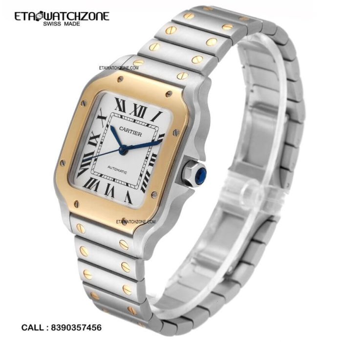 cartier-white-dial-dual-tone-swiss-ETA-watch