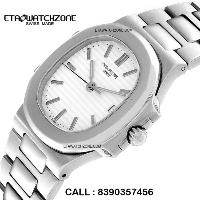 patek-philippe-nautilus-white-dial-watch