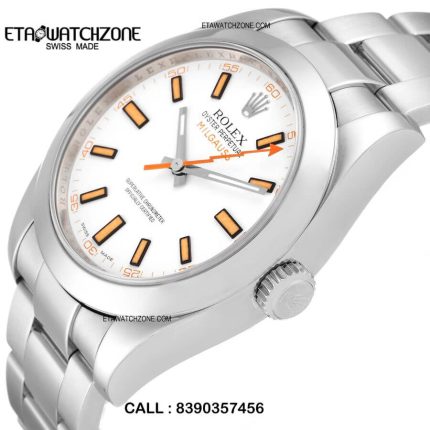 rolex-milgauss-white-dial-steel-watch