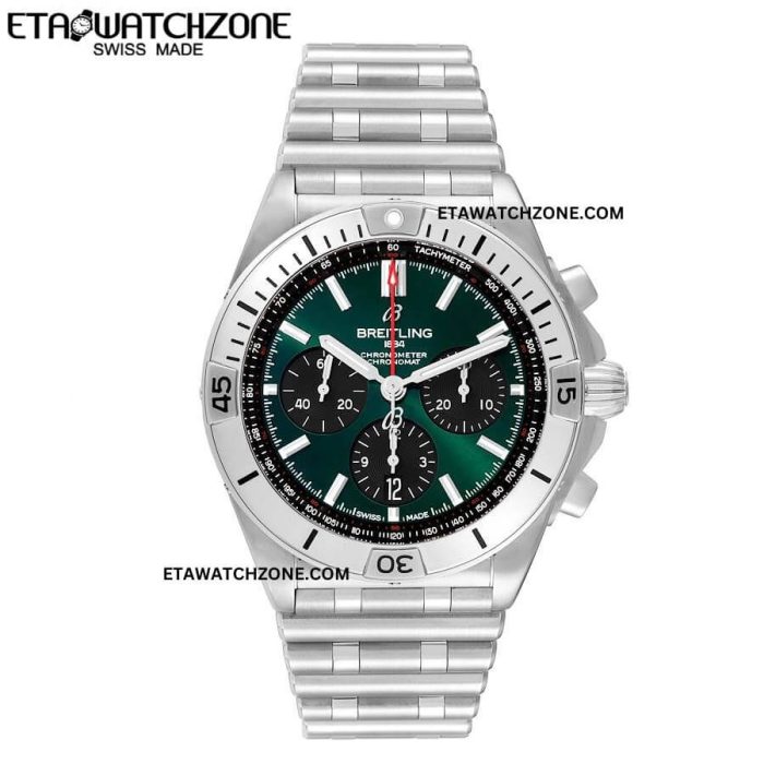 breitling-chronomat-green-dial-steel-mens-watch