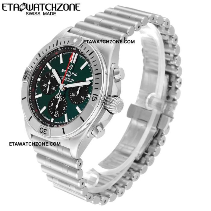 breitling-chronomat-green-dial-steel-mens-watch