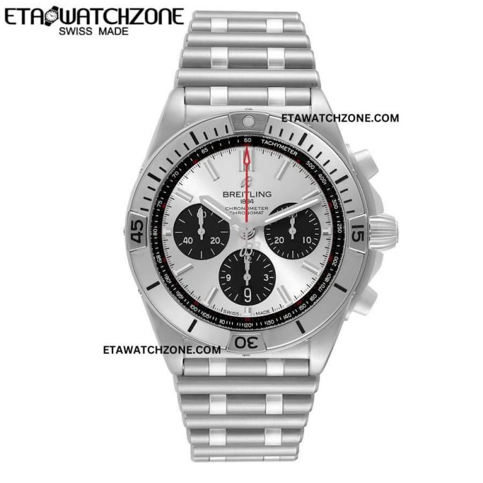 breitling-chronomat-silver-dial-steel-mens-watch