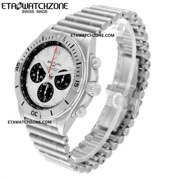 breitling-chronomat-silver-dial-steel-mens-watch