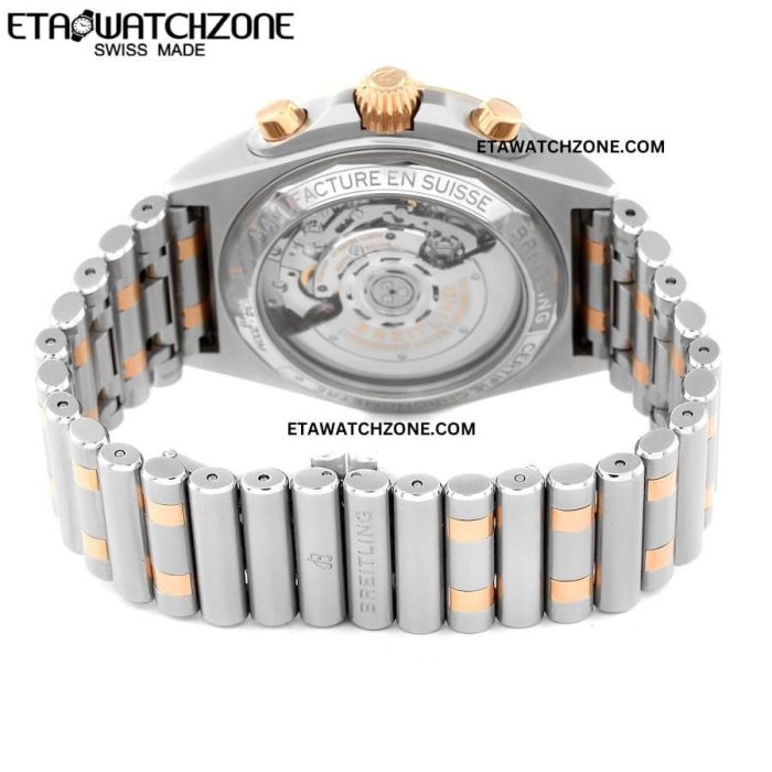 breitling-chronomat-steel-rose-gold-grey-dial-mens-watch