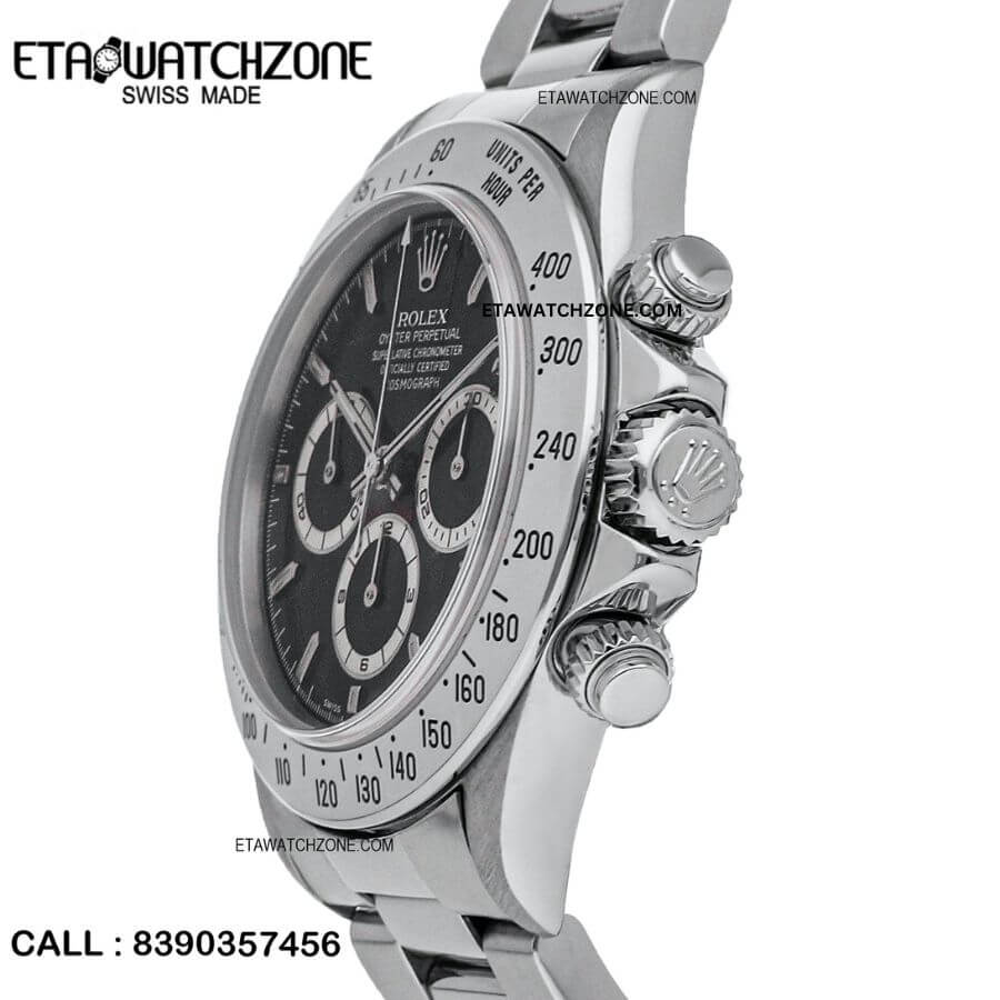 Rolex Daytona Black Dial Swiss SuperClone Watch - Image 2