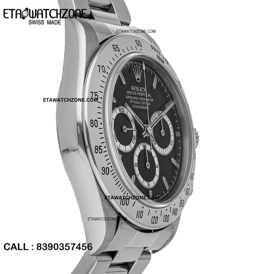 Rolex Daytona Black Dial Swiss SuperClone Watch - Image 3