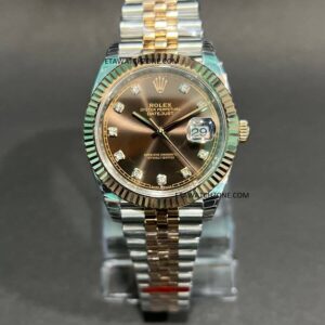 rolex-date-just-brown-dial-dual-done-men-watch