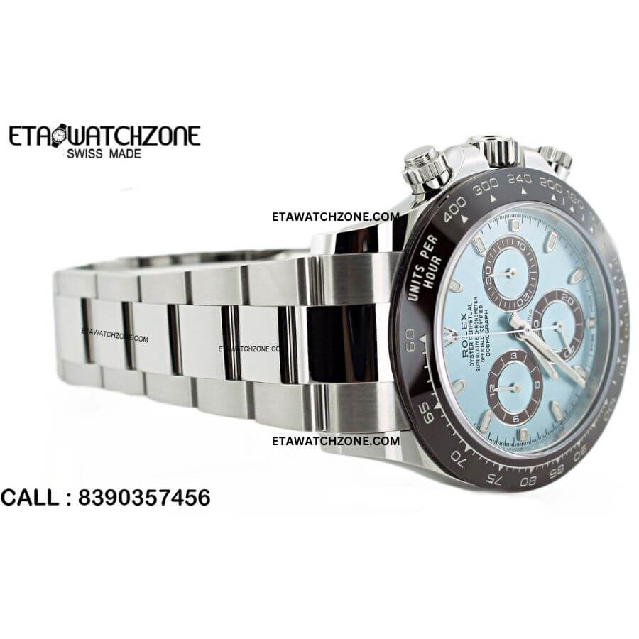 Rolex Daytona IceBlue Swiss SuperClone Watch - Image 3