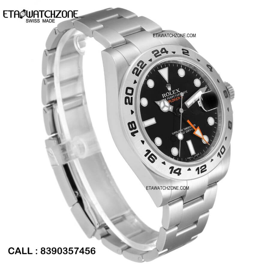 rolex-explorer-II-black-dial-watch