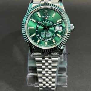 Rolex Sky-Dweller Green Dial Swiss SuperClone Watch