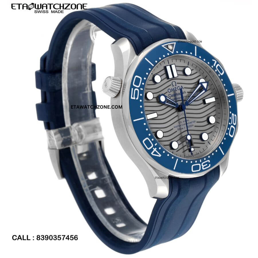 omega-seamaster-diver-blue-strap-watch