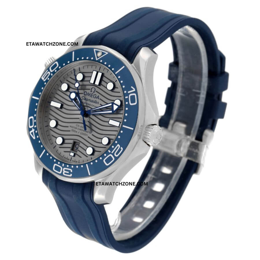 omega-seamaster-diver-blue-strap-watch